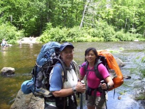 Dirigo & Python before crossing the river