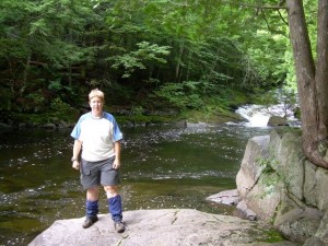 Dirigo in front of Cooper Brooks Dirigo in front of Cooper Brooks