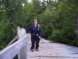 Dirigo on the last bridge of the day