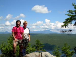 Python & Dirigo on Nesuntabunt Mtn Python & Dirigo on Nesuntabunt Mtn