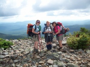 Dragonfly, Dirigo, & Python on top of White Cap Mtn Dragonfly, Dirigo, & Python on top of White Cap Mtn