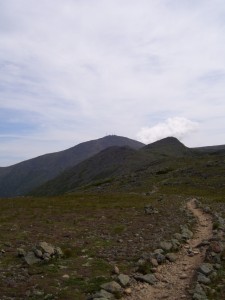 First glimpse of Mt. Washington