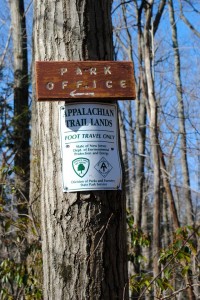 Park Office Sign