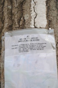 Detour sign Detour sign