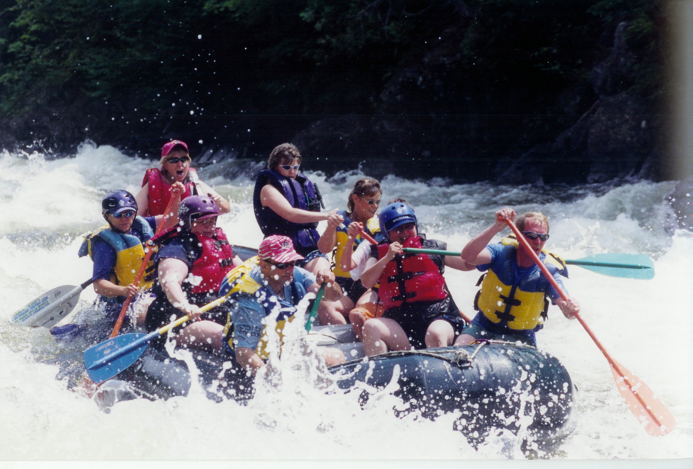 Rafting Kennebec River