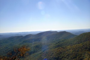 View from Preaching Rock