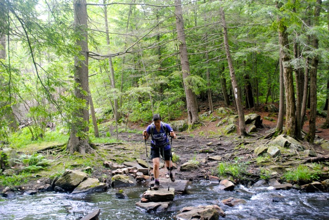 Stream crossing by Python Stream crossing by Python