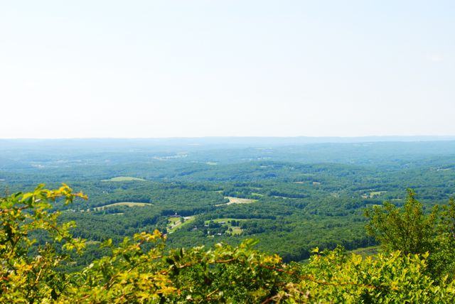 West view from pavilion West view from pavilion