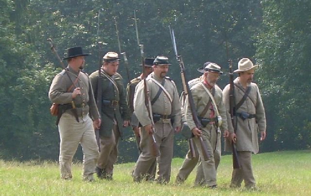 Civil War Reenactment Practice