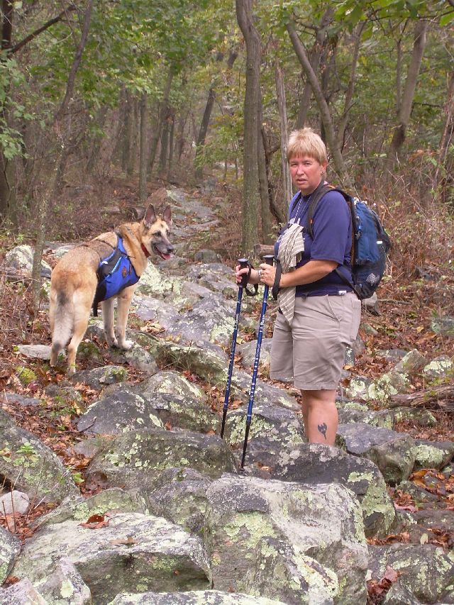 Zero and Raftingirl on South Mountain