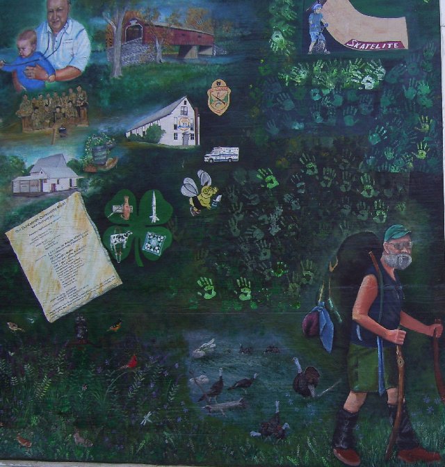 Mural in Duncannon, PA