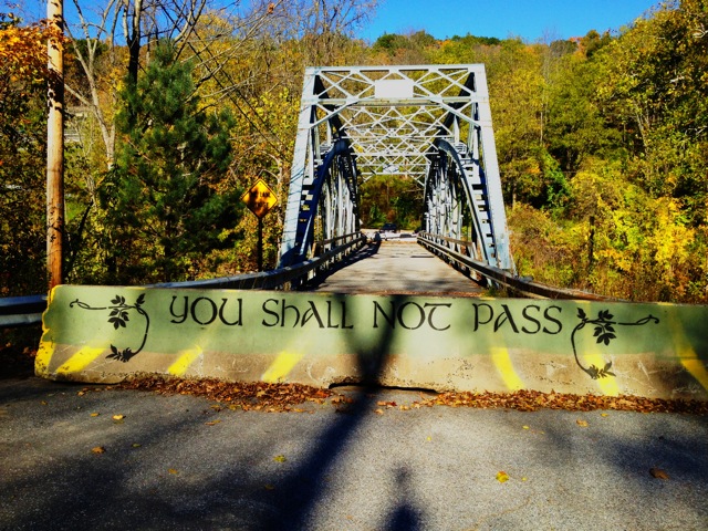 You shall not pass bridge You shall not pass bridge