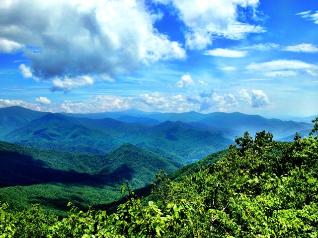 View from Shuckstack Fire Tower View 2