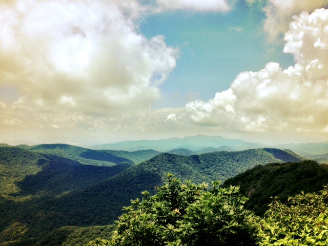 View from Standing Indian Mountain