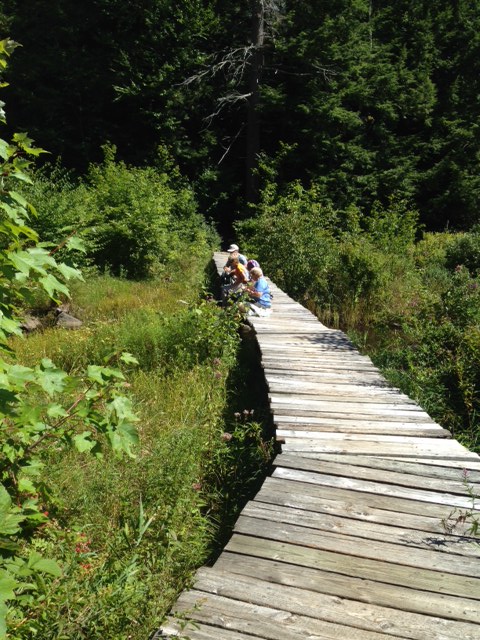 Lunch time on the AT