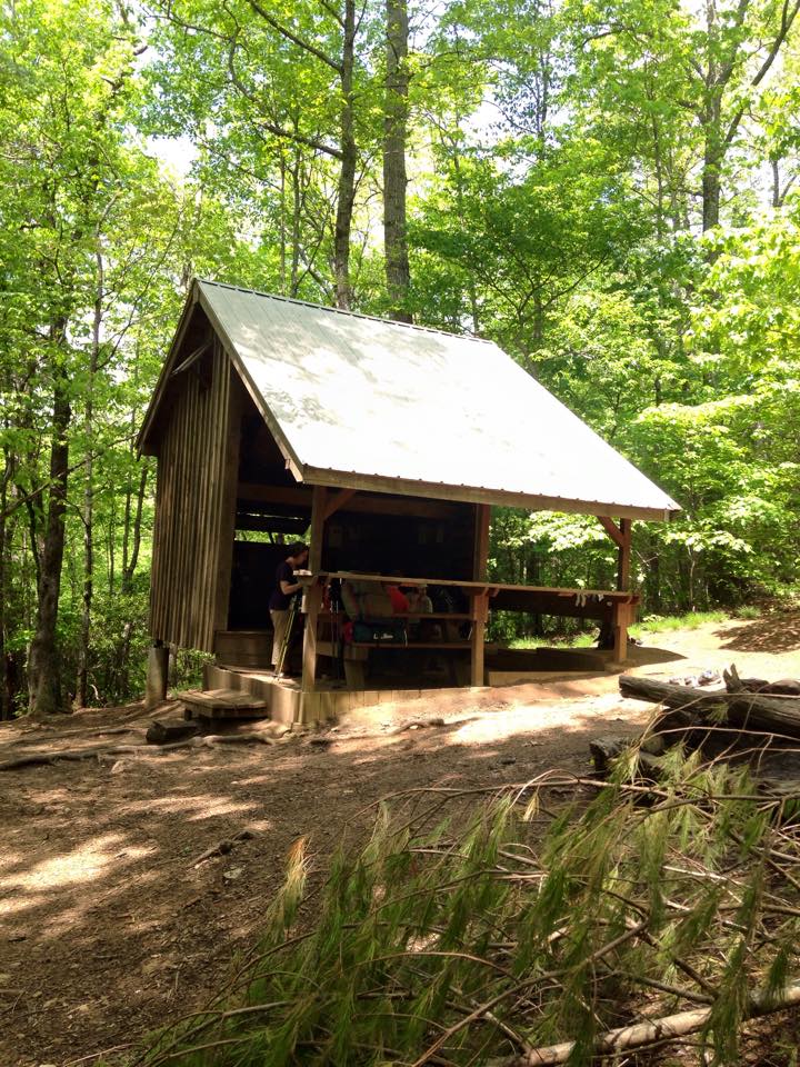Gooch Mountain shelter