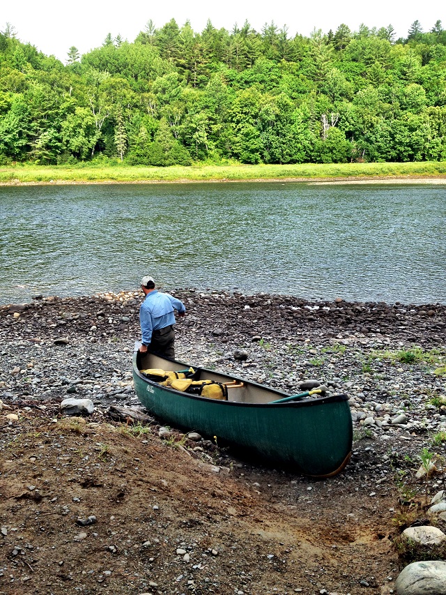 Kennebec River Ferry man